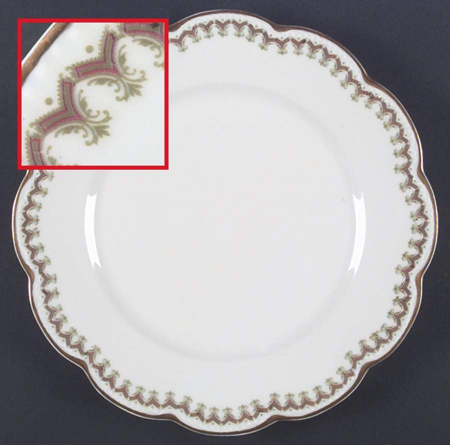 Schleiger 288 Dinner Plate by Haviland-1