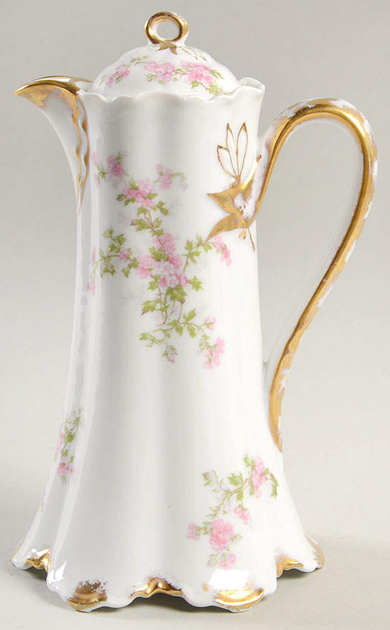 Schleiger 29 Chocolate Pot & Lid by Haviland-1