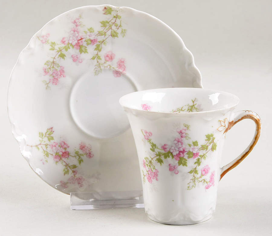 Schleiger 29 Chocolate Cup & Saucer Set by Haviland-1