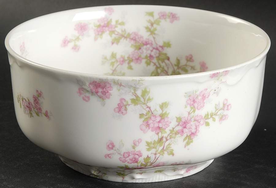 Schleiger 29 Cranberry Bowl by Haviland-1