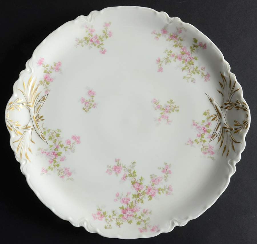 Schleiger 29 11" Chop Plate (Round Platter) by Haviland-1