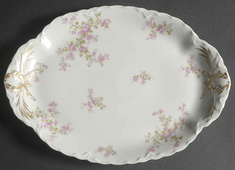 Schleiger 29 13" Oval Serving Platter by Haviland-1