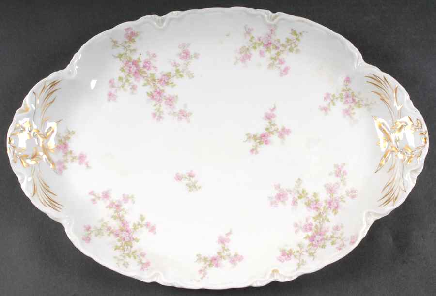 Schleiger 29 15" Oval Serving Platter by Haviland-1
