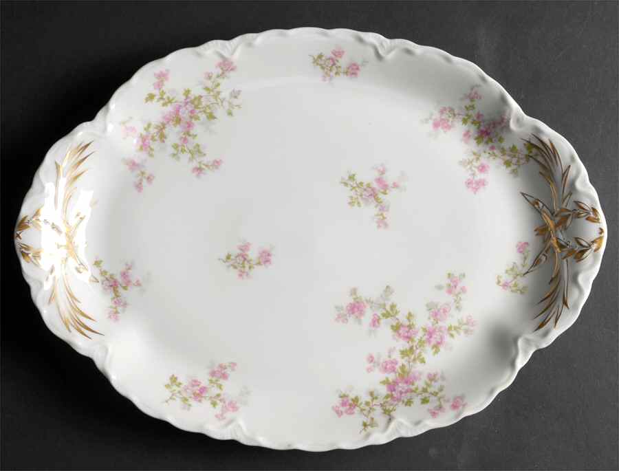 Schleiger 29 11" Oval Serving Platter by Haviland-1