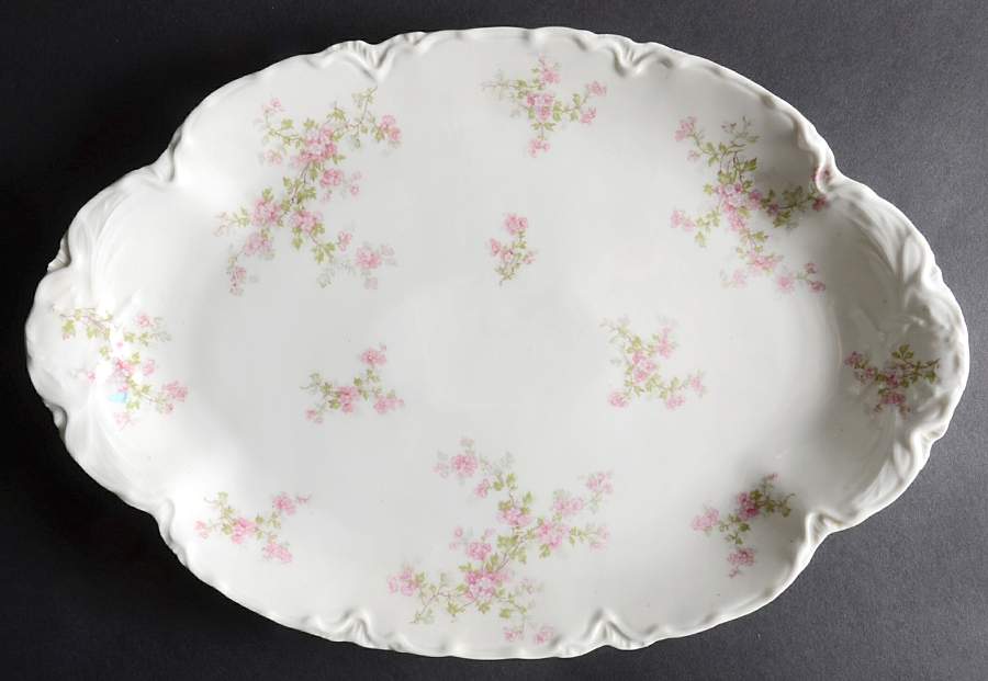Schleiger 29 15" Oval Serving Platter by Haviland-1