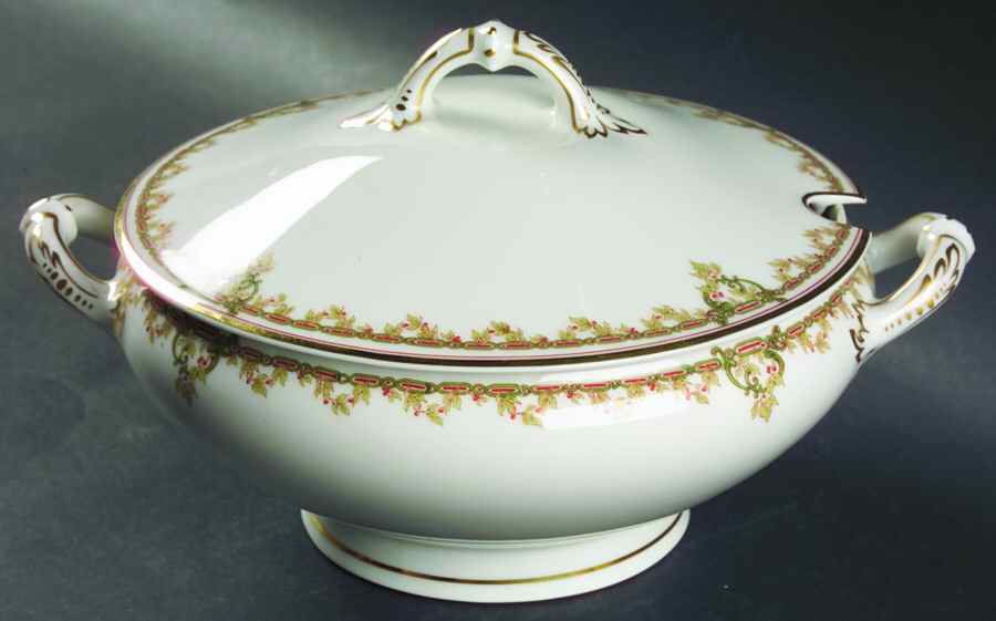 Schleiger 290 Tureen &  Lid by Haviland-1