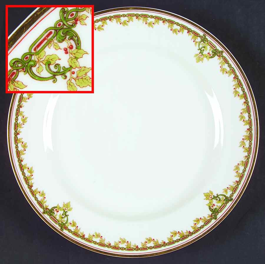 Schleiger 290 Dinner Plate by Haviland-1