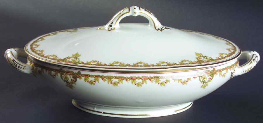 Schleiger 290 Oval Covered Vegetable by Haviland-1