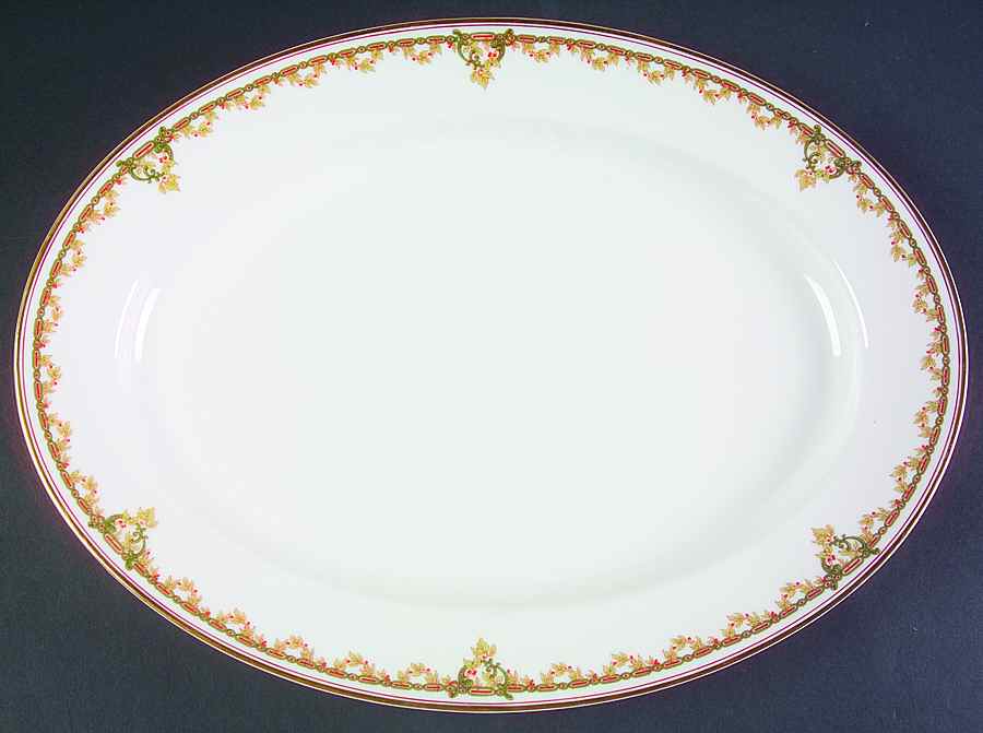 Schleiger 290 16" Oval Serving Platter by Haviland-1
