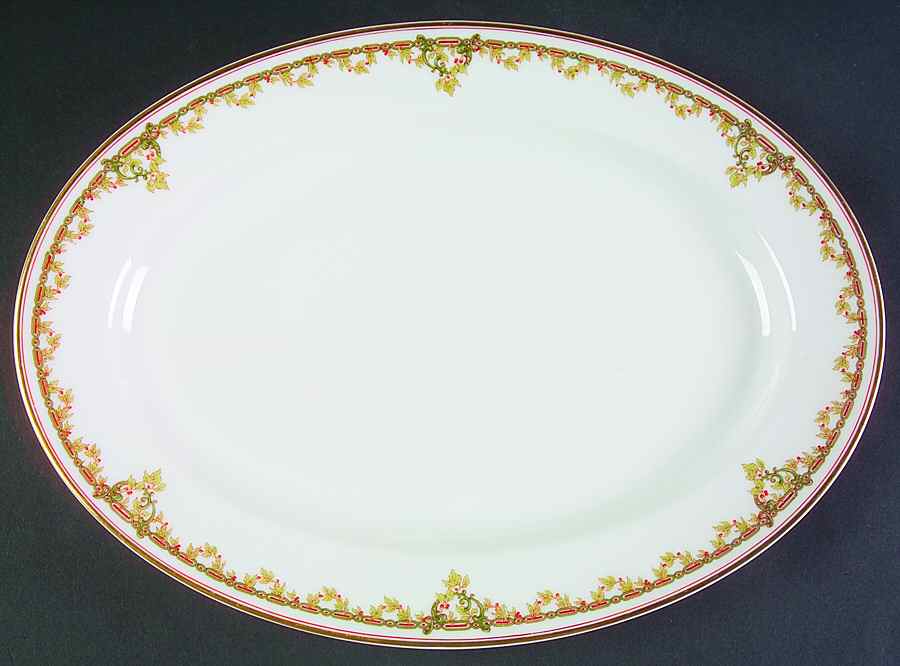 Schleiger 290 13" Oval Serving Platter by Haviland-1