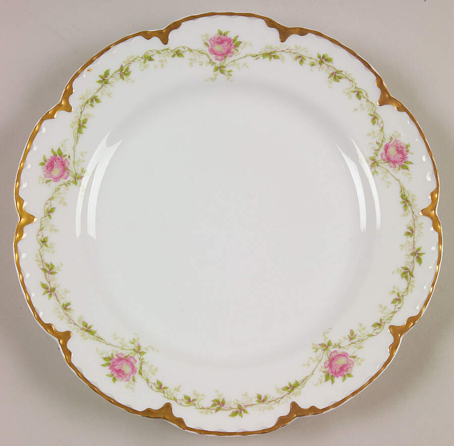 Schleiger 291A Luncheon Plate by Haviland-1