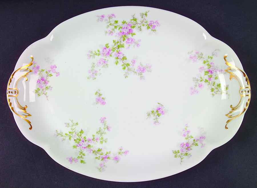 Schleiger 29a 11" Oval Serving Platter by Haviland-1