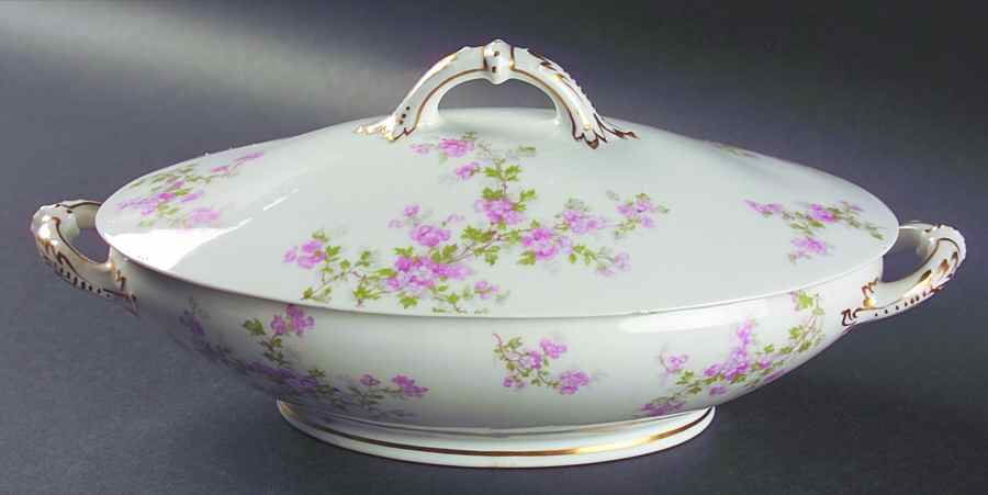 Schleiger 29a Oval Covered Vegetable by Haviland-1
