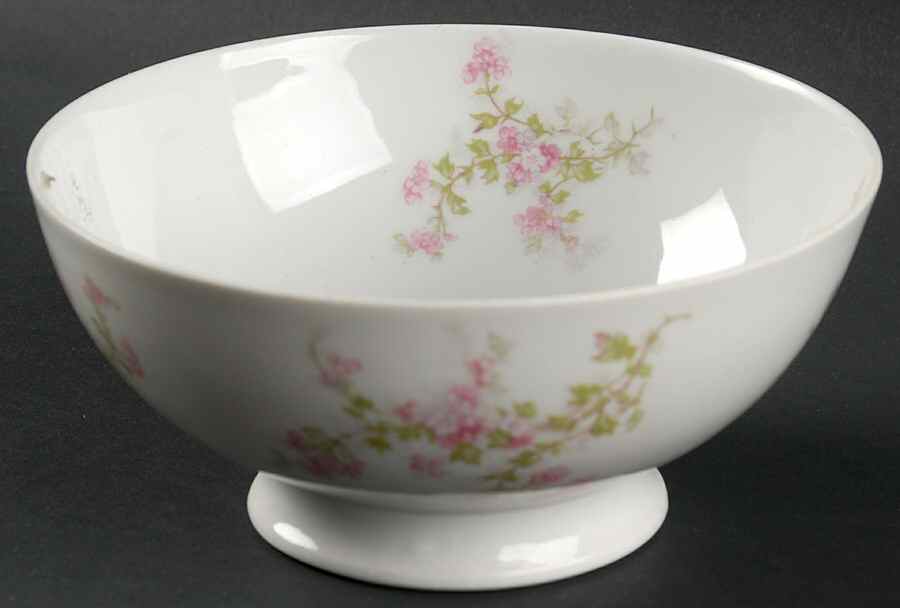 Schleiger 29a Cranberry Bowl by Haviland-1