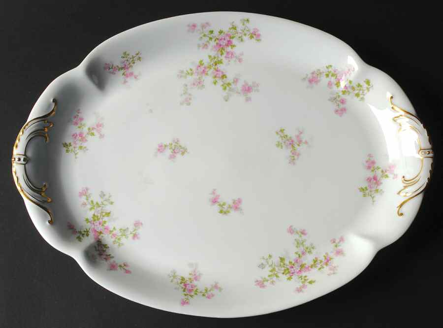 Schleiger 29a 16" Oval Serving Platter by Haviland-1