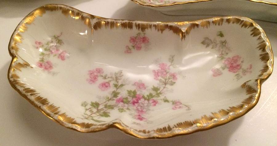 Schleiger 29K Bone Dish by Haviland-1