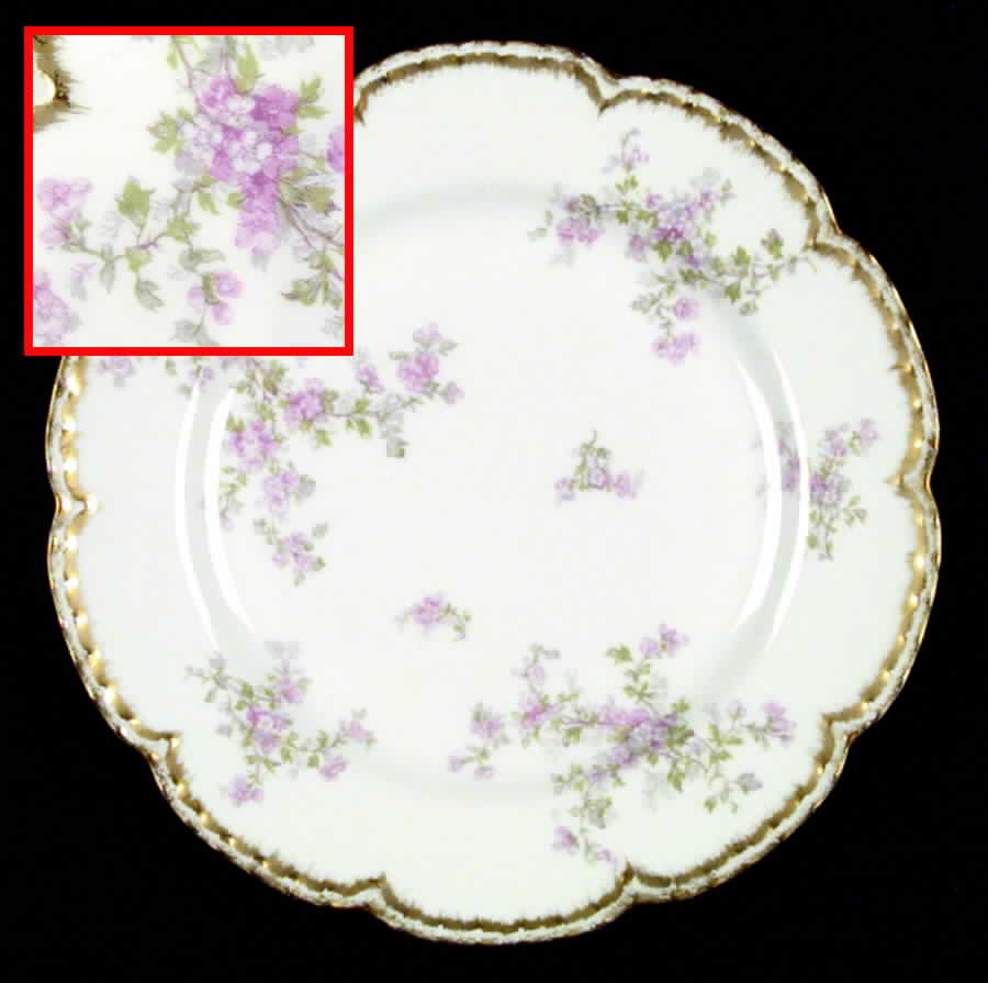 Schleiger 29K Dinner Plate by Haviland-1