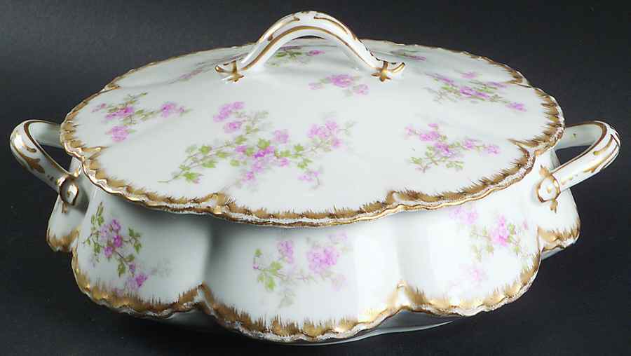 Schleiger 29K Round Covered Vegetable by Haviland-1