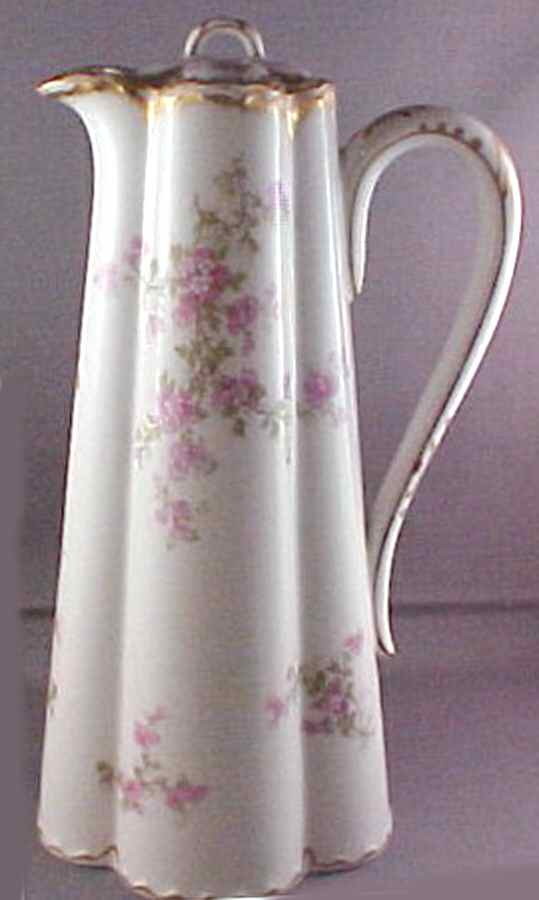 Schleiger 29K Chocolate Pot & Lid by Haviland-1