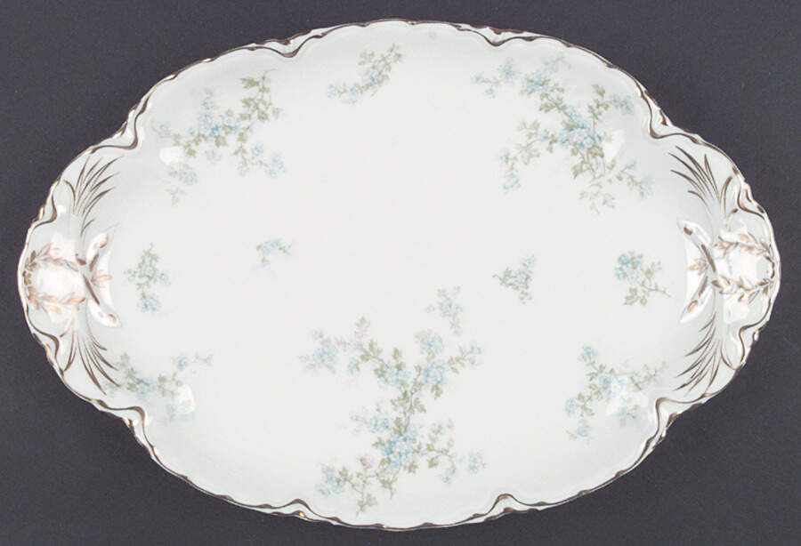 Schleiger 29n 13" Oval Serving Platter by Haviland-1