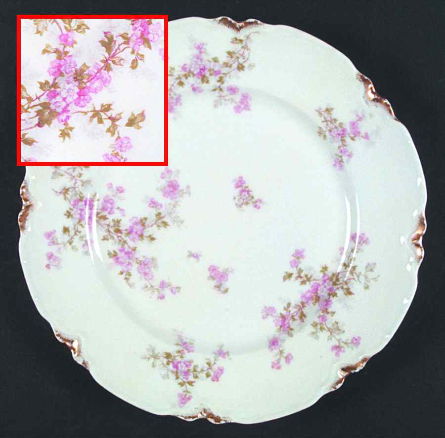 Schleiger 29u Dinner Plate by Haviland-1