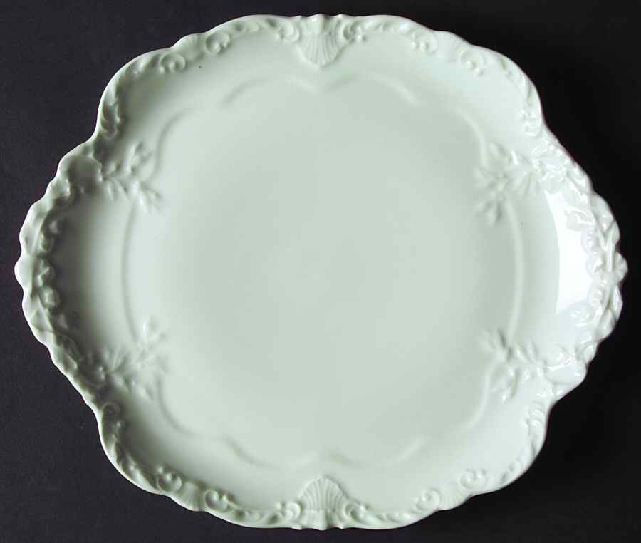 Schleiger 301 Square Handled Cake Plate by Haviland-1
