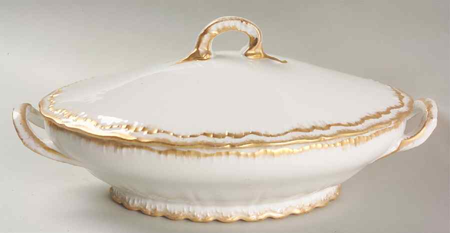 Schleiger 304 Oval Covered Vegetable by Haviland-1