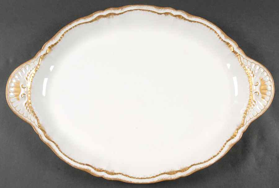 Schleiger 304 18" Oval Serving Platter by Haviland-1