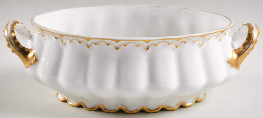 Schleiger 305 Oval Tureen No Lid by Haviland-1