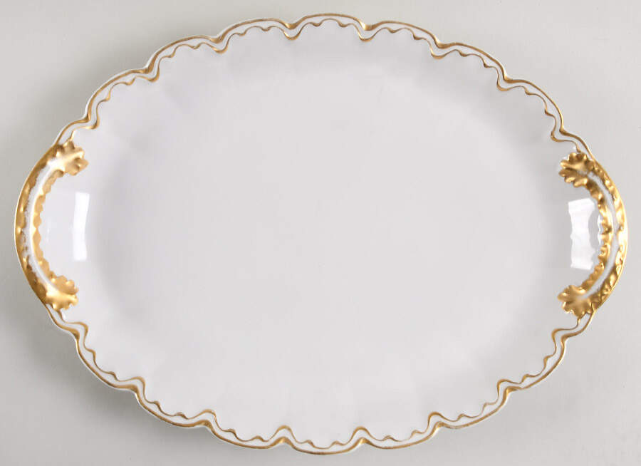 Schleiger 305 16" Oval Serving Platter by Haviland-1