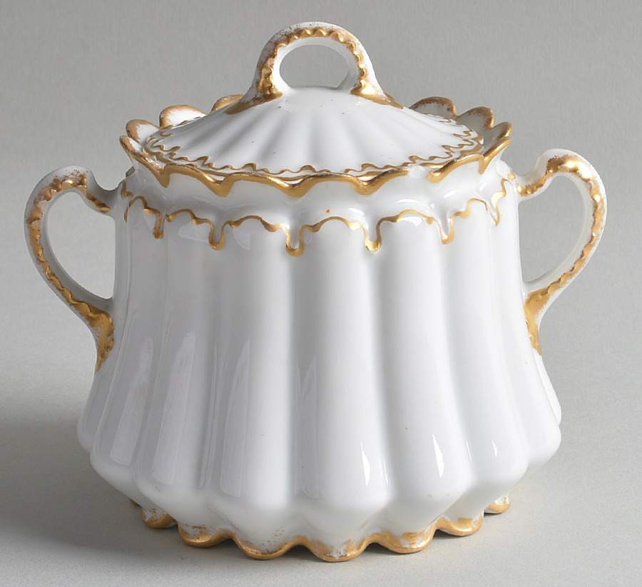 Schleiger 305 Sugar Bowl & Lid by Haviland-1
