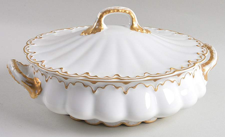 Schleiger 305 Round Covered Vegetable by Haviland-1