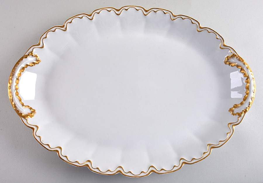 Schleiger 305 18" Oval Serving Platter by Haviland-1