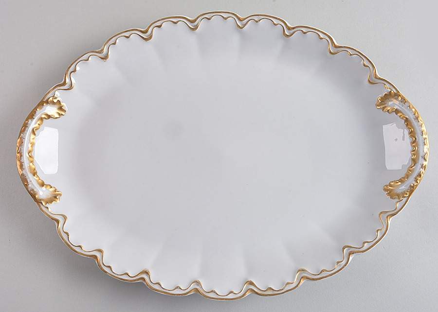 Schleiger 305 14" Oval Serving Platter by Haviland-1