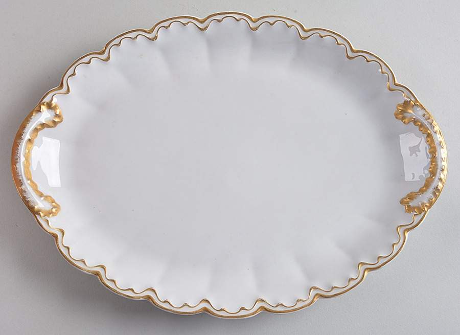Schleiger 305 11" Oval Serving Platter by Haviland-1