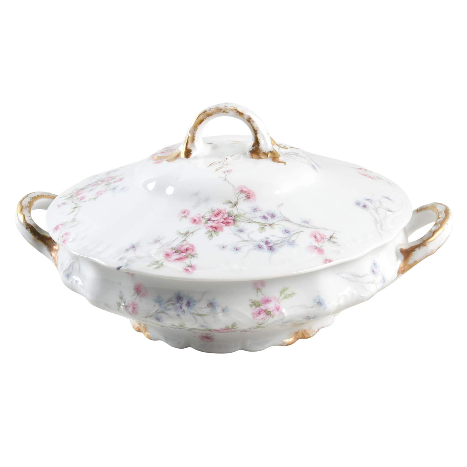 Schleiger 309 Round Covered Vegetable by Haviland-1