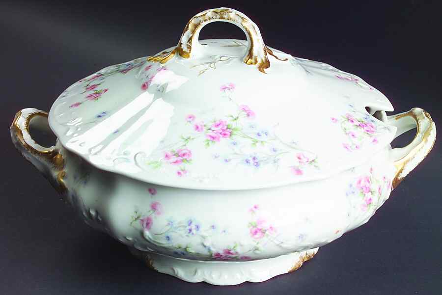 Schleiger 309 Tureen &  Lid by Haviland-1