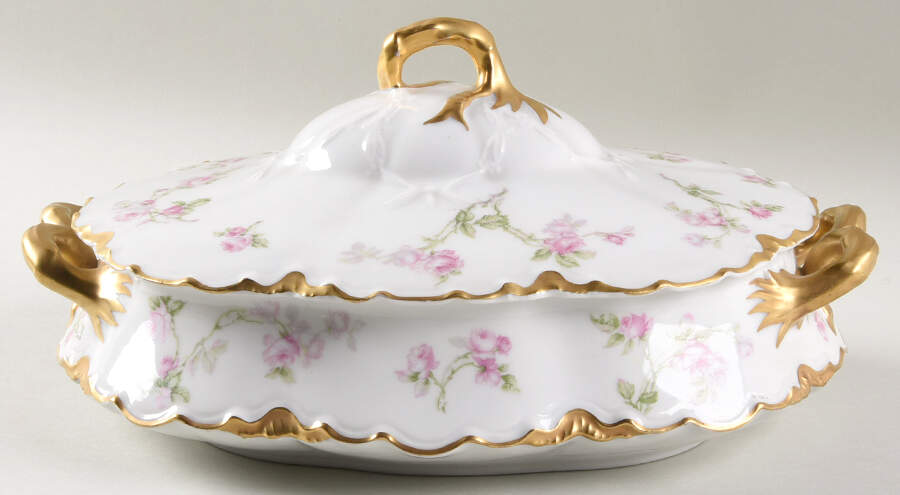 Schleiger 31 Oval Covered Vegetable by Haviland-1