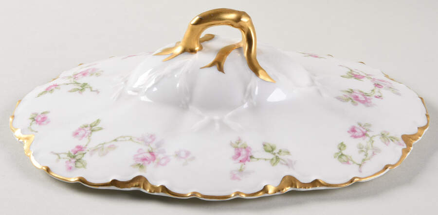 Schleiger 31 Lid for Oval Vegetable by Haviland-1