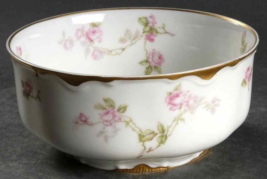 Schleiger 31 Cranberry Bowl by Haviland-1