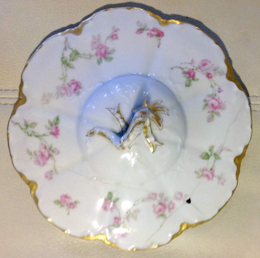 Schleiger 31 Lid for Round Vegetable by Haviland-1