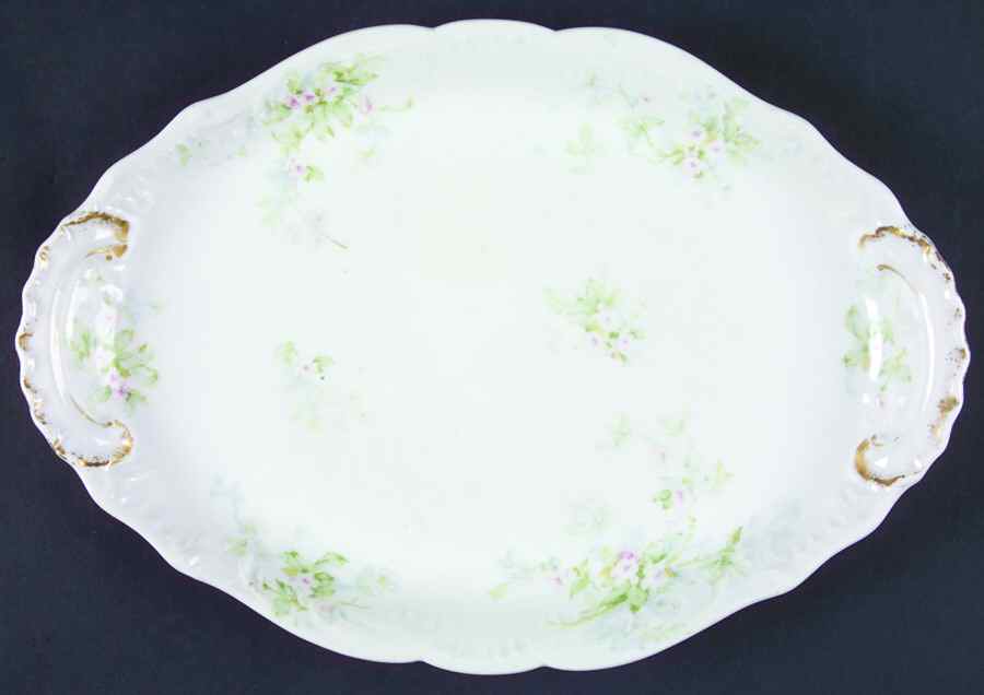 Schleiger 310 11" Oval Serving Platter by Haviland-1