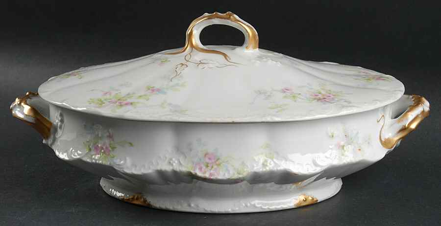 Schleiger 310A Oval Covered Vegetable by Haviland-1