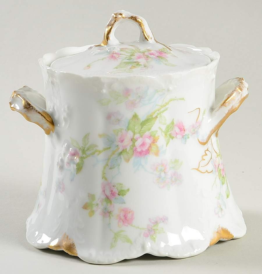 Schleiger 310A Sugar Bowl & Lid by Haviland-1