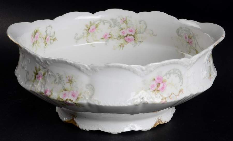 Schleiger 312 10" Round Vegetable Bowl by Haviland-1