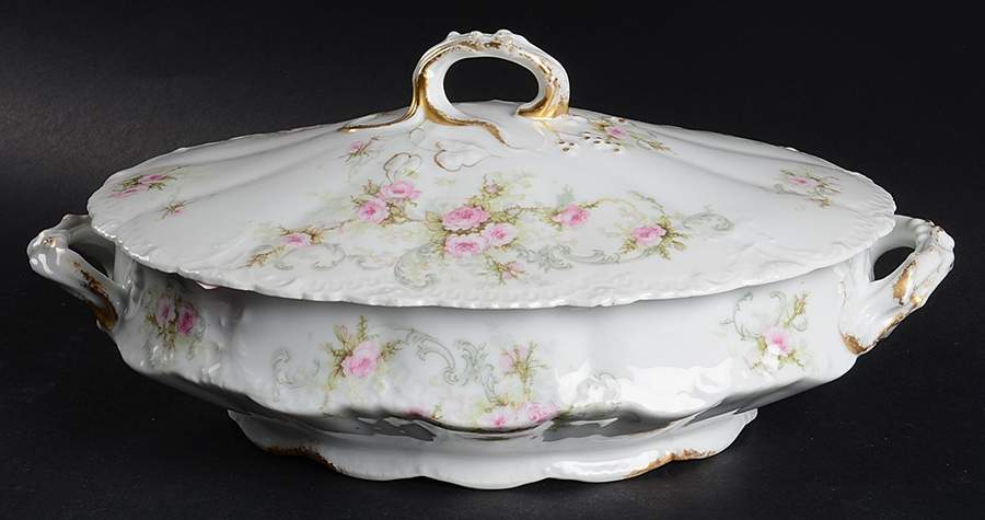 Schleiger 312 Oval Covered Vegetable by Haviland-1