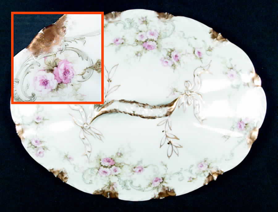 Schleiger 312a Oval Covered Vegetable by Haviland-1