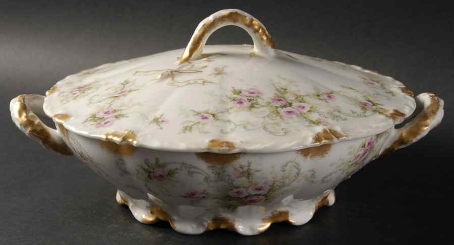 Schleiger 312a Round Covered Vegetable by Haviland-1