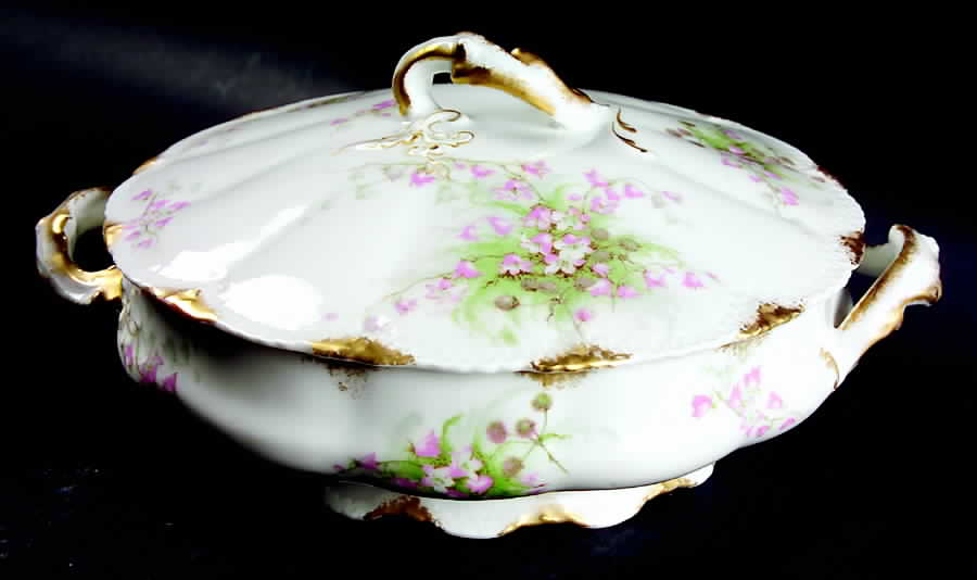 Schleiger 315A Round Covered Vegetable by Haviland-1