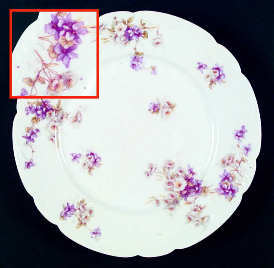 Schleiger 317b Dinner Plate by Haviland-1